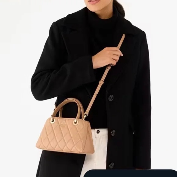 Kate Spade Small Quilted Satchel/Crossbody - Picture 3 of 15